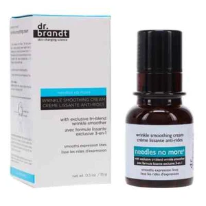 Crema suavizante de arrugas Dr. Brandt Needles No More 0,5 oz nueva en caja - Imagen 1 de 1