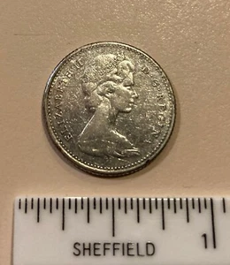 Canada 1965 Moneta 10 Centesimi QEII Caribou Argento (.800) KM# 61 - Foto 1 di 2