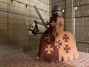 Playmobil Templario Custom.Cruzado/kreuzritter/Templar/Templier/Croisés/knight - Imagen 1 de 3