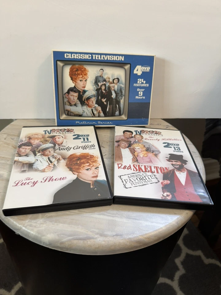 Classic Television Platinum Series 4-DVD Boxed Set The Lucy Show Andy Griffith - Image 1 of 4