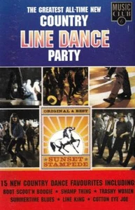 THE GREATEST ALL-TIME NEW COUNTRY LINE DANCE PARTY (CASSETTE / TAPE) - Picture 1 of 1