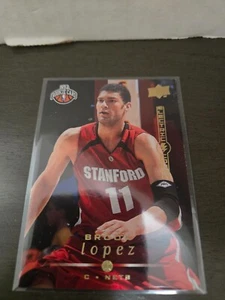 2008-09 Upper Deck Gold Electric Court Brook Lopez #226 Rookie RC Nets - Picture 1 of 2