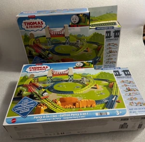 2 Thomas & Friends Percy Motorized Train and Track (Read Buyer Description) - Picture 1 of 5