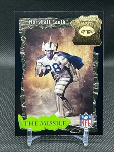 1994 Marshall Faulk Coca Cola Gold Rookie Monsters of the Gridiron RC HOF NM/MT+ - Picture 1 of 4