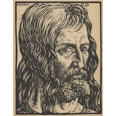 Karl Hänny Albrecht Dürer original Holzschnitt Kunst und Leben 1922 - Bild 1 von 4