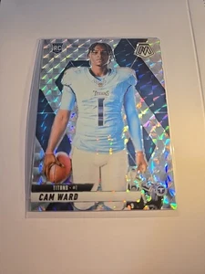 2025 Panini Mosaic Silver Cam Ward RC #272 Tennessee Titans Rookie Variation  - Bild 1 von 2