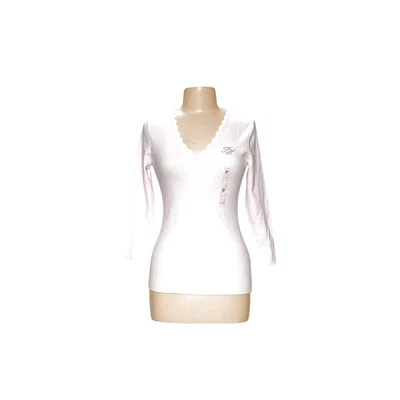 Blusa Tommy Hilfiger de algodón rosa Foto 1 de 4