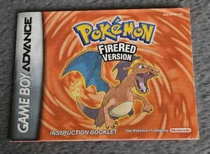 Pokemon Feuerrote Version Nintendo Gameboy Advance NTSC USA Anleitung Booklet  - Bild 1 von 4