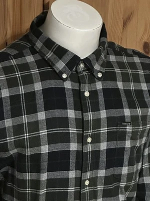BARBOUR Tartan Shirt Size 2XL Tailored Fit 52” chest  Cotton  VGC  - Image 1 of 4