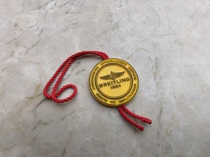 BREITLING VINTAGE WATCH UHREN TAG LABEL ETICHETTA OROLOGIO CHRONOMAT NAVITIMER - Foto 1 di 2