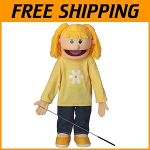 Bauchrednerpuppe Katie mit Armsteuerstab - Bild 1 von 7