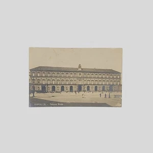 Cartolina fotografica d’epoca Napoli Palazzo Reale Vera fotografia VG 1926 - Bild 1 von 2