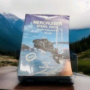 Mercruiser Stern Drive Tune Up and repair Manual 1964-1992 Alpha Bravo - Picture 1 of 3