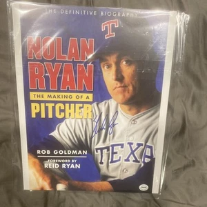 Foto firmada por Nolan Ryan 11x14 certificado de autenticidad - Imagen 1 de 7