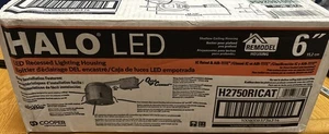 6 Pack Halo LED Recessed Lighting Housing 6” H2750RICAT - Picture 1 of 3