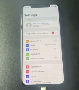 Apple iPhone X 256GB -  Unlocked Space Grey - Minor Screen Burn - Picture 1 of 4