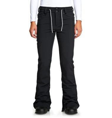 Pantalones de snowboard DC Viva Bonded Softshell para mujer XL negros estilo jean de 5 bolsillos nuevos Foto 1 de 2