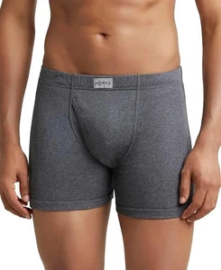 Jockey 8008 Men's Super Combed Cotton Rib Solid Boxer Brief (Pack of 2) - Picture 1 of 19
