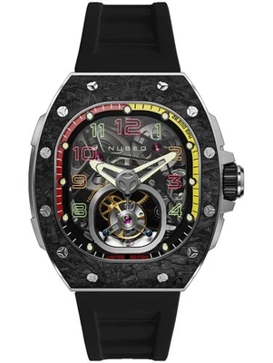 Reloj Hombre Nubeo NB-6108-01 Viper Tourbillon Limited 43mm 5ATM Foto 1 de 4