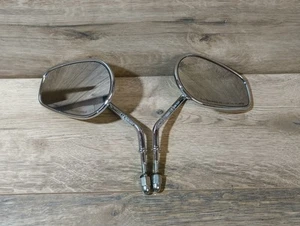 Harley Davidson Mirrors Chrome Set - Picture 1 of 12