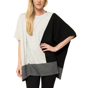 aw LOVE TOKEN Color Block Poncho SMALL - Bild 1 von 9