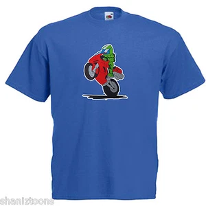 Biker Motorbike Children's Kids Childs Gift T Shirt shaniztoons - Picture 1 of 8