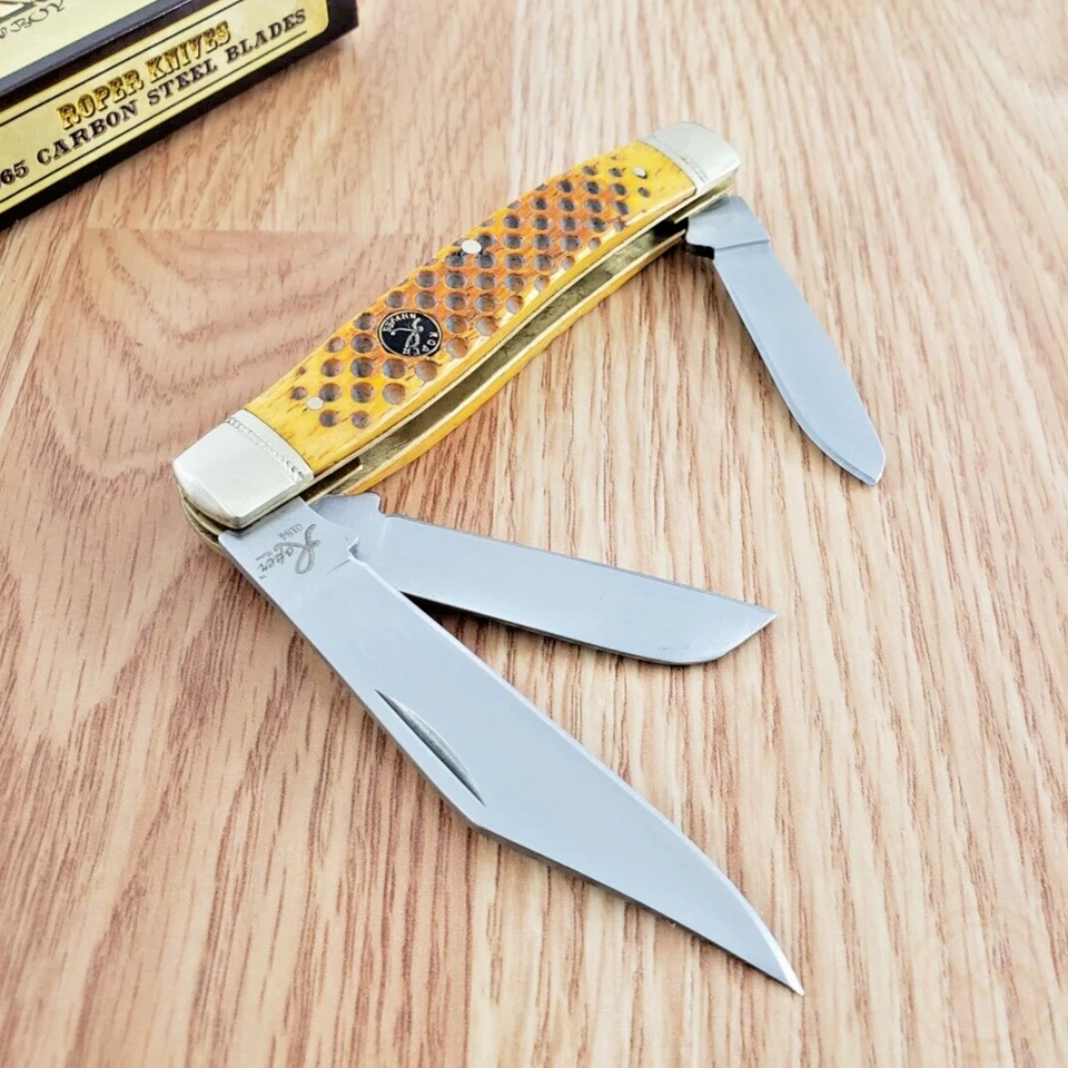 Roper Knives Pit Viper Stockman Knife RP0001CPV