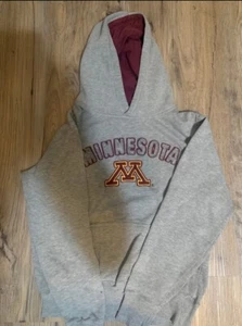 Minnesota Golden Gophers Hoodie meliert grau Größe Damen M passt wie S - Bild 1 von 3
