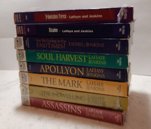 Lot of 8 Cassette Audio Books (1996-2000) - Left Behind Series - Lahaye Jenkins