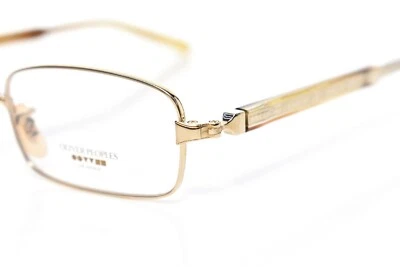 Gafas Oliver Peoples Doradas G/CSYC Arnaldo 46-21-140 Nuevas Auténticas Foto 1 de 4