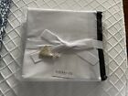 NWT Serena & Lily Queen Bedskirt WHITE/ MIDNIGHT Retail $168.00