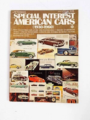 Special Interest American Cars 1930-1960 Magazine Book | Petersens | 1976 - Image 1 of 4