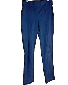 Anne Klein Small Pants Tummy Control Stretch Ponte Pull On Black NEW - Picture 1 of 6