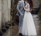 Wedding Dress (long And White Dress) Very Comfortable And Elegant 