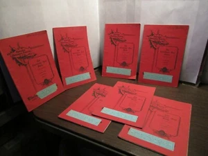 7 Copies - BOOK - THE CHRISTMAS TREE PARTY - A Three Act Play - 1929  - Picture 1 of 5