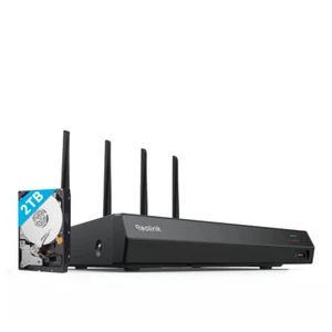 Reolink RLN12W 16-Channel NVR Wi-Fi 6 Recorder for 24/7 Local Recording 2TB HDD - Picture 1 of 9