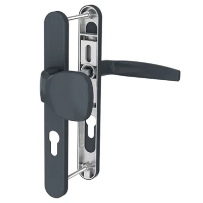 Schmalrahmengarnitur Wechselgarnitur 92mm Nebeneingangstürbeschlag ver.Varianten - Bild 1 von 4