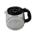 RUSSELL HOBBS Coffee Machine Drinks Maker Carafe Glass Jug with Handle Lid 1.8L