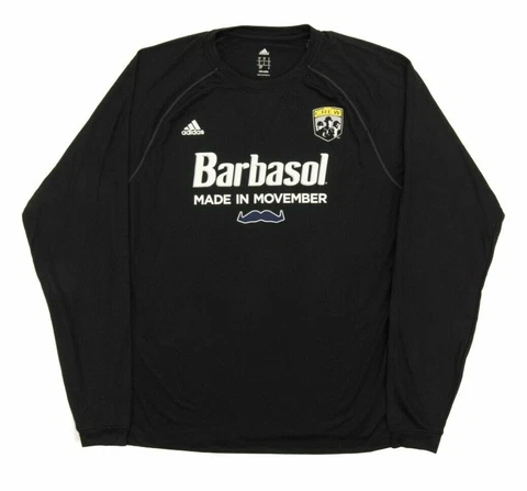 Columbus Crew SC MLS Adidas Climalite Performance Long Sleeve Shirt NEW!! Cover