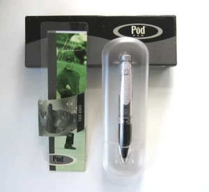 G002 Pod Pen sellado Tiger Woods 2002 golf PGA cubierta superior recuerdos coleccionables - Imagen 1 de 11