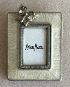 Jay Strongwater Neiman Marcus Enamel Crystal Butterfly Mini Frame Clip On - Picture 1 of 4