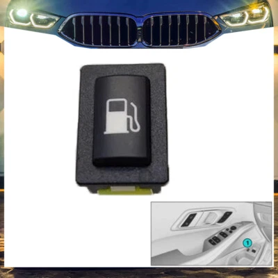 9323414 Interruptor de control de liberación de puerta de combustible NUEVO para BMW i3 i8 I12 Foto 1 de 4