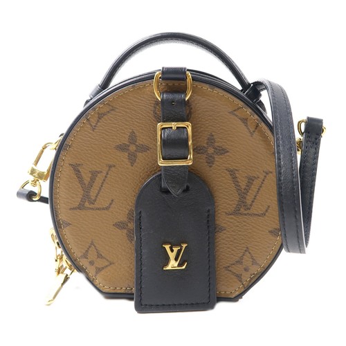 LOUIS VUITTON（LV） Borsa a tracolla Louis Vuitton LV GHW Mini Boite Chapeau M68276 Monogram Reverse