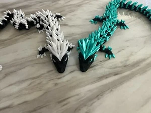 DragonFlex - 3D Printed Articulated Dragon Toy Movable For Kids! Color Options - Picture 1 of 1