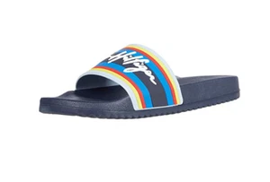 NEU - Tommy Hilfiger Rayce Slide Herren Sandalen Gr. 12 - Gr. 13 bl - Bild 1 von 1