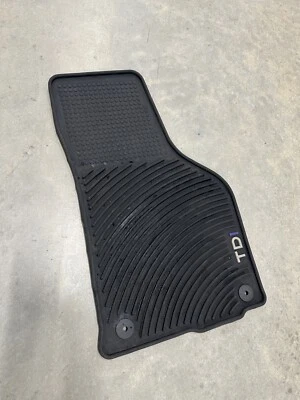 OEM Volkswagen Jetta Golf SportWagen TDI All-Weather Floor Mat Passenger's Side - Image 1 of 4