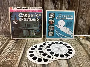 CASPER'S GHOSTLAND CARTOON GAF VIEW MASTER REEL MOVIE SET COMPLETE - Foto 1 di 4