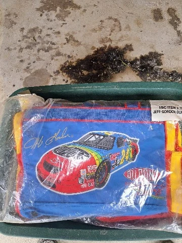 Jeff Gordon 1996 DuPont 24 NASCAR Duffle Bag MultiColor 18"x10" Cover