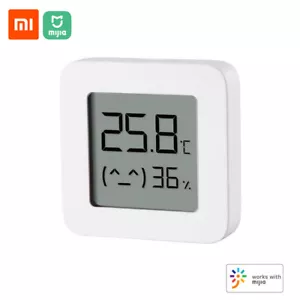 Xiaomi BT Thermometer Hygrometer 2 LCD Temperature Humidity Sensor APP Control - Picture 1 of 11
