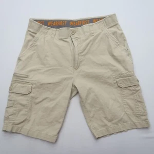 Wear First Herren Cargo Shorts Größe 42 Ripstop Stretch beige elastischer Bund 10,5" L - Bild 1 von 8